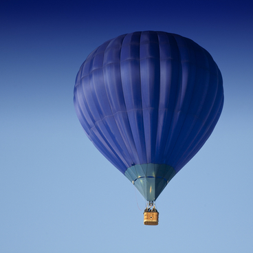 Unterwegs im Luftballon
